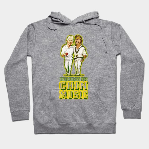 OG CRICKET - Lillee 'n Thommo - CHIN MUSIC Hoodie by OG Ballers